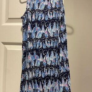 Lilly Pulitzer Kids Dress - Navy, Pink, Light Blue